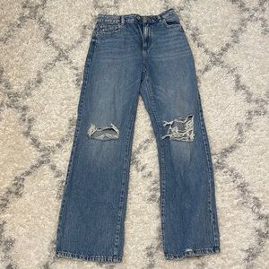 Garage Wide-Leg Mom Jeans